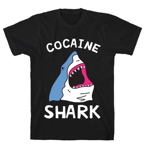 Cocaine Shark  T-Shirt