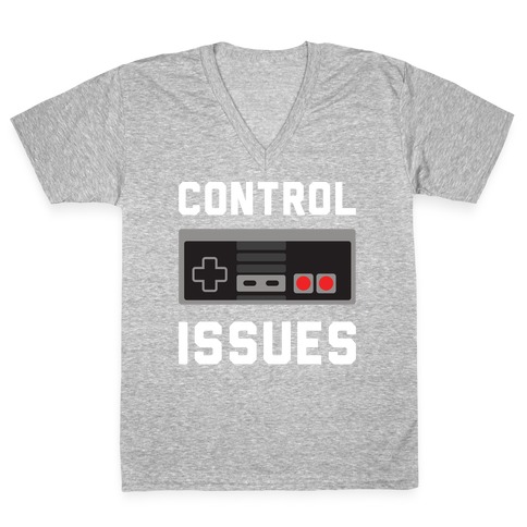 Control Issues V-Neck Tee Shirt