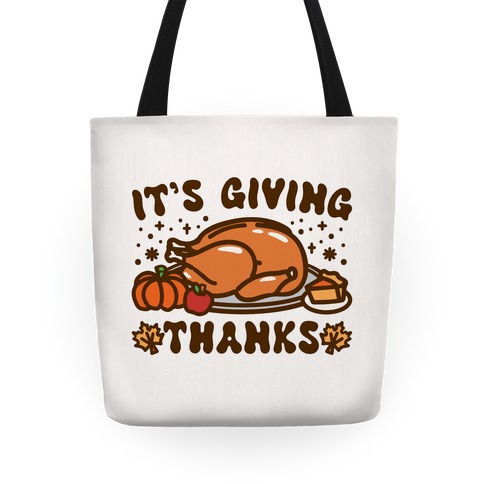 It's Giving Thanks Tote