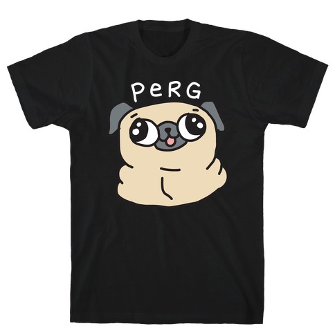 Perg Derpy Pug T-Shirt