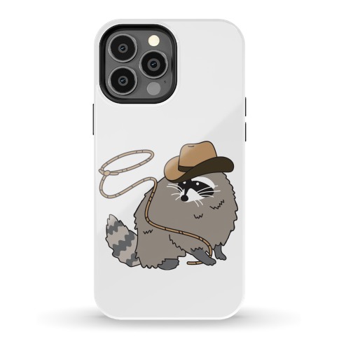 Cowboy Raccoon Lasso Phone Case