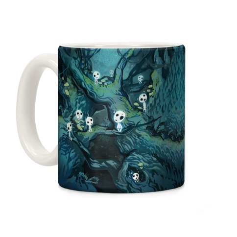 Princess Mononoke Forest Spirit Coffee Mug