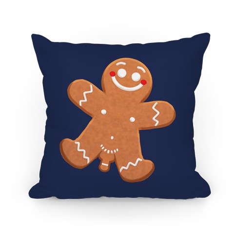 Ginger Bread Nudist Male Pillow