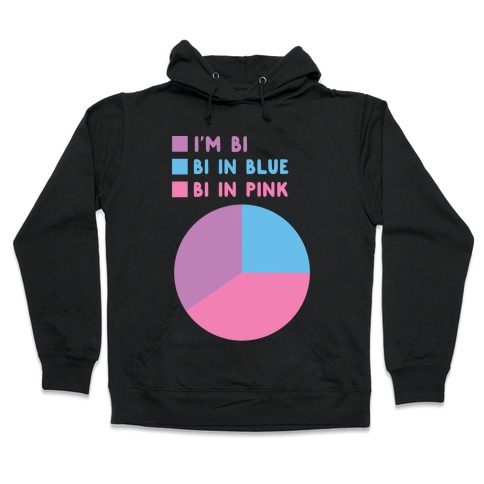 Bisexual Chart Hooded Sweatshirt