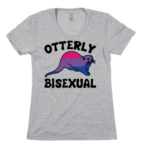 Otterly Bisexual Womens T-Shirt