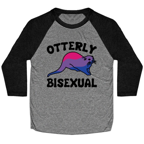 Otterly Bisexual Baseball Tee