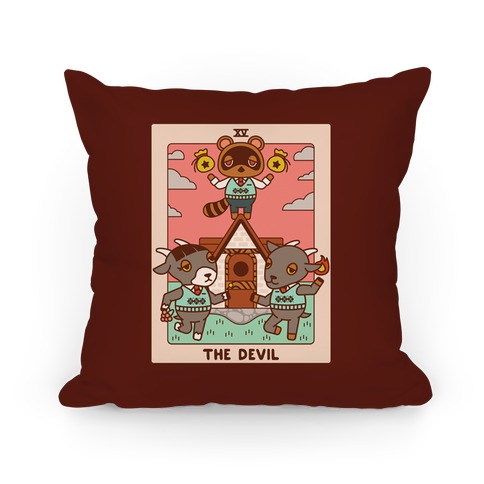 The Devil Tom Nook Pillow