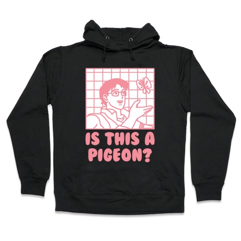 Is This A Pigeon? Hooded Sweatshirt