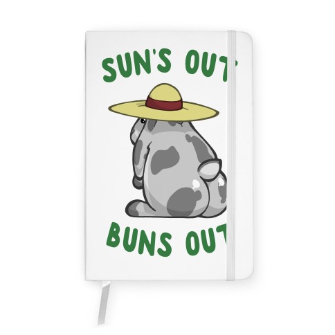 Sun's Out Buns Out Bunny Notebook