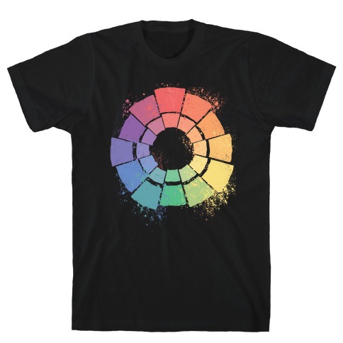 Gay Pride Color Wheel T-Shirt