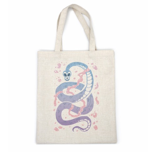 Pastel Goth Snake Casual Tote