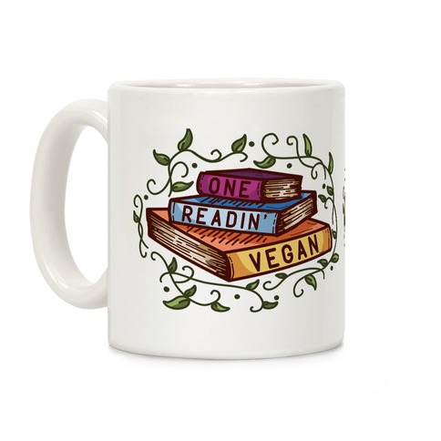 One Readin Vegan Coffee Mug