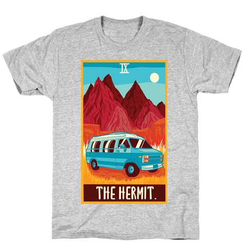 The Hermit Van Life Tarot T-Shirt