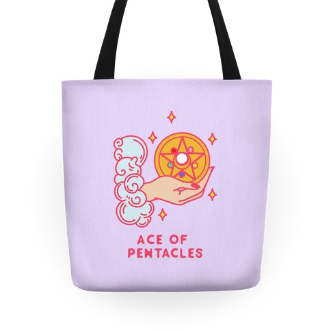 Ace of Pentacles Transformation Brooch Tote