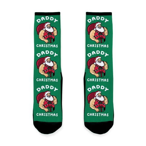 Daddy Christmas Sock