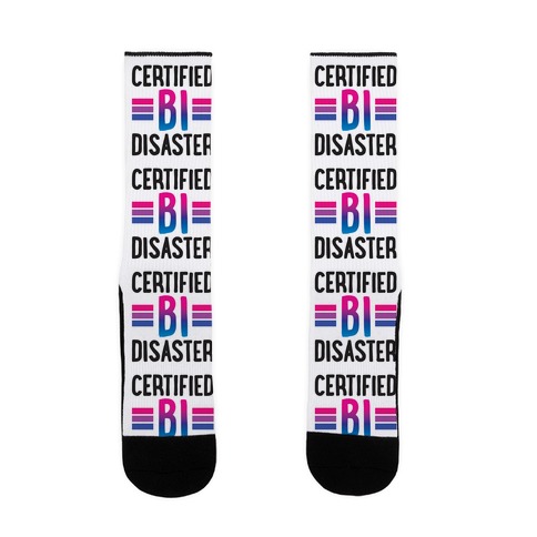 Certified Bi Disaster Sock