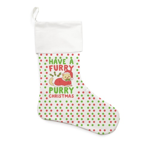 Have a Furry, Purry Christmas Stocking