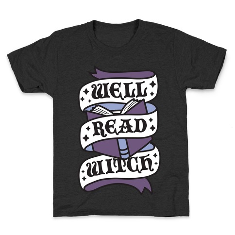 Well Read Witch Kids T-Shirt