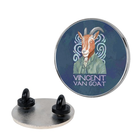 Vincent Van Goat Pin