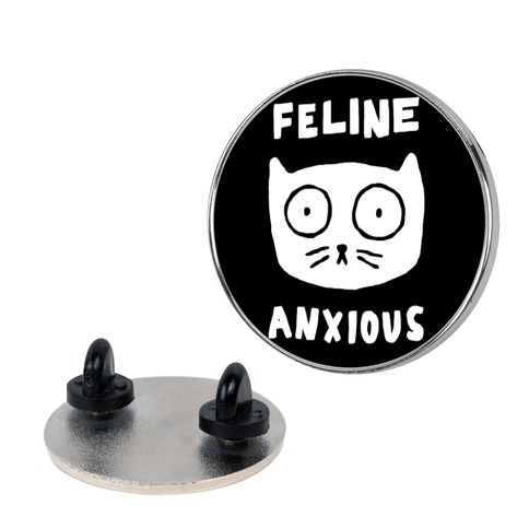 Feline Anxious Pin