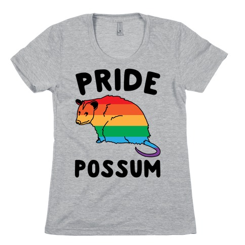 Pride Possum Womens T-Shirt