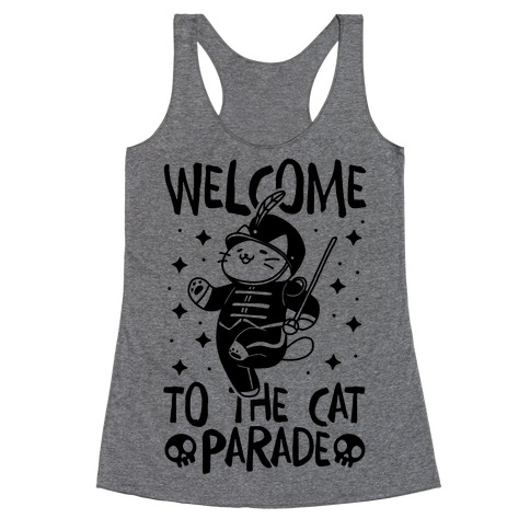 Welcome to the Cat Parade  Racerback Tank Top