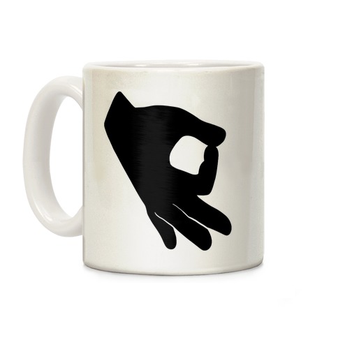 Finger Circle Coffee Mug