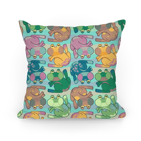 Cool Frogs Pillow
