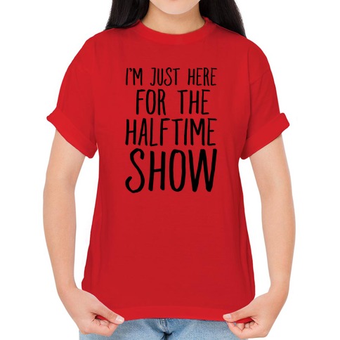 half time show shirts