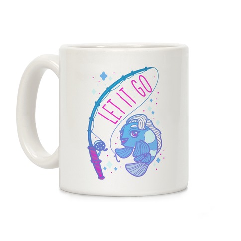 Let it Go Elsa Fish Coffee Mug