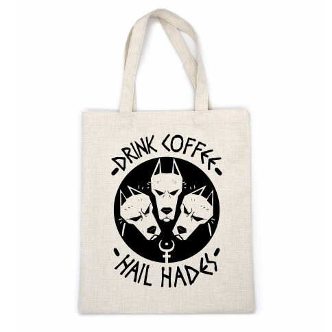 Drink Coffee, Hail Hades Casual Tote