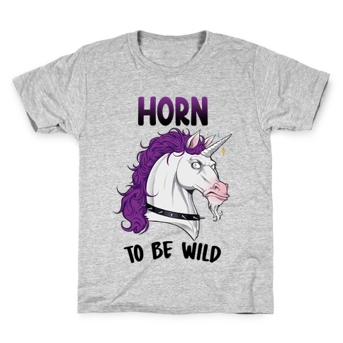 Horn To Be Wild Kids T-Shirt
