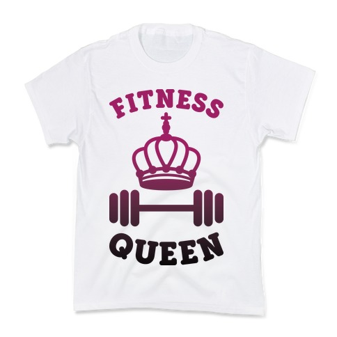 Fitness Queen  Kids T-Shirt