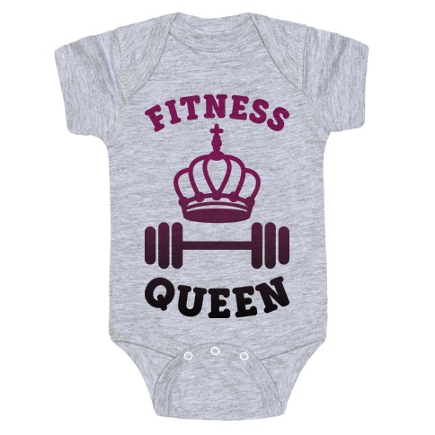 Fitness Queen  Baby One-Piece