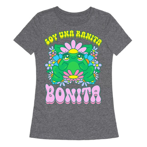 Soy Una Ranita Bonita Womens T-Shirt