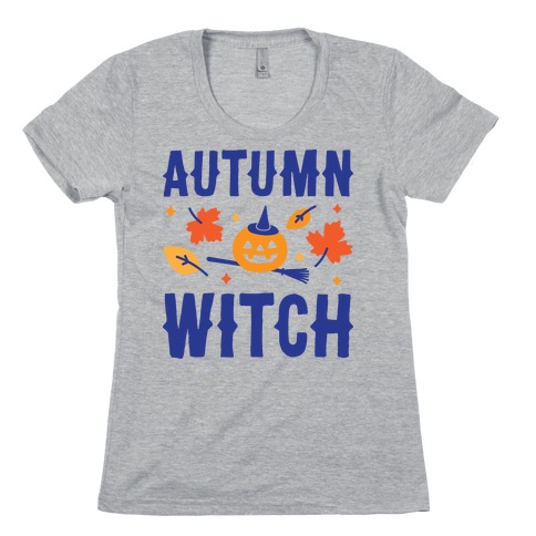 Autumn Witch Womens T-Shirt