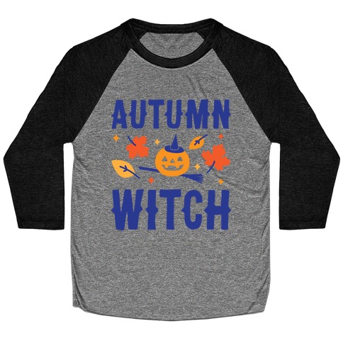 Autumn Witch Baseball Tee