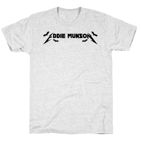 Eddie Munson Bat Band Parody T-Shirt