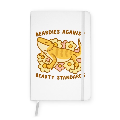 Beardies Against Beauty Standards Notebook