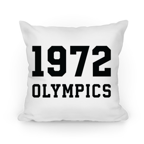 1972 Olympics Pillow