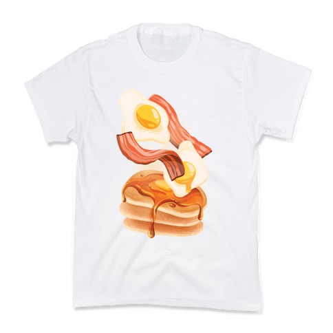 Aesthetic Breakfast Kids T-Shirt