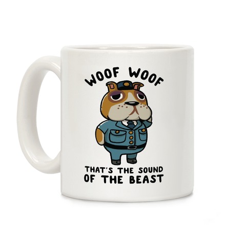 Woof Woof That's the Sound of the Beast Booker Coffee Mug