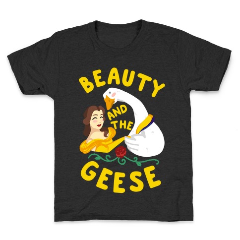 Beauty and the Geese Kids T-Shirt