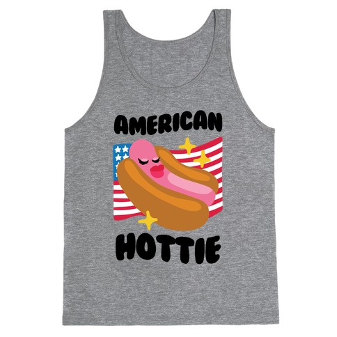 American Hottie (Hot Dog) Tank Top