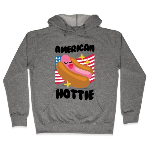 American Hottie (Hot Dog) Hooded Sweatshirt