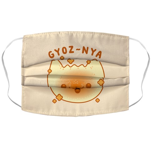 Gyoz~nya (Cat Gyoza) Accordion Face Mask