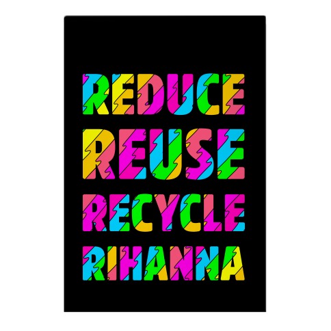 reduce reuse recycle poster for kids