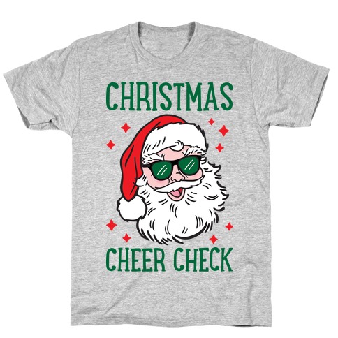 Christmas Cheer Check T-Shirt
