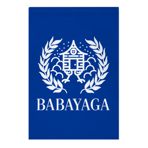 Baba Yaga Balenciaga Parody Garden Flag