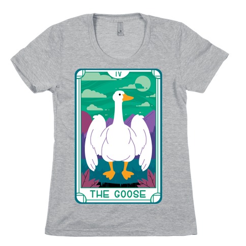 The Goose Tarot Womens T-Shirt